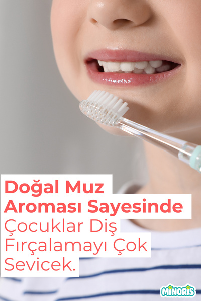 Minoris Kids Diş Macunu 75ml, Sülfatsız, Florürsüz, Organik Içerikli 2Lİ SET