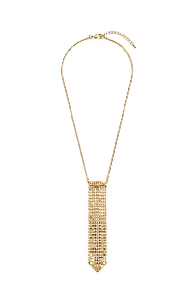 Charmist Steel Golden Veil Necklace