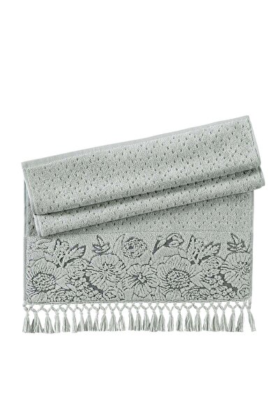 Pupilla Collection Sembol %100 Pamuk Kozalı 50*90 Tekli Yüz Havlusu -Gri