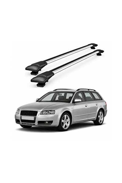 ART Bare portbagaj transversale auto aluminiu compatibile Audi A4 Avant (B7) ...
