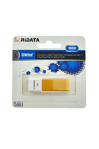 ridata Stick USB 2.0 RiDATA, 4 GB, Stocare Documente, Backup, Muzica, Poze, C...