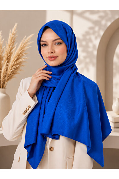 MİRSOY SCARF Mir Desen Kaymaz jakarlı Şal