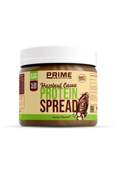 Prime Nutrition Hazelnut Cocoa Protein Spread 350 gram (Proteinli Fındık Krem...