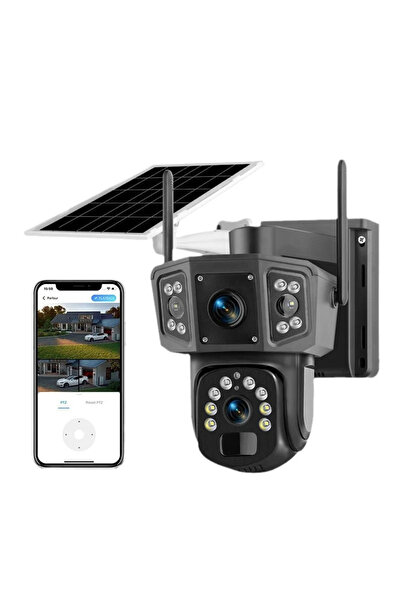 Innova Cameră de supraveghere solară dublă WIFI