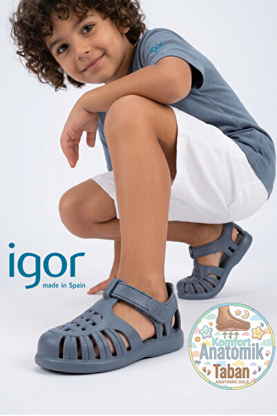 IGOR Tobby Solid Kids Sandale Cipele S10271-225Oceano