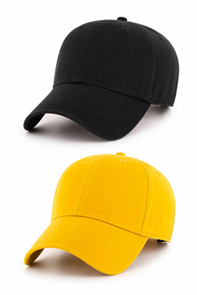 GYES Unisex sportska kapa - set od 2 komada, velcro zatvaranje, podesiva