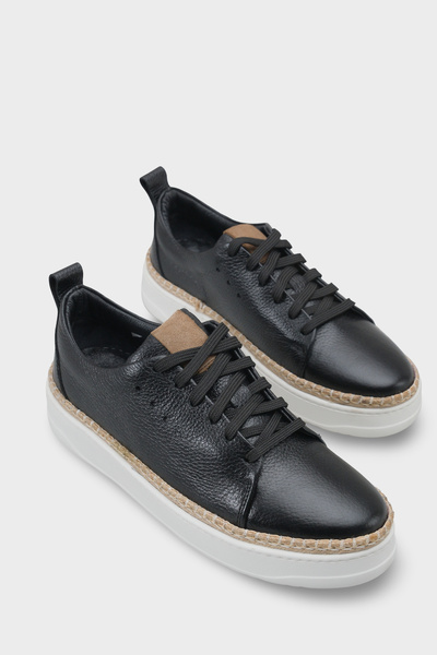 Capone Outfitters Skippy Мъжки ежедневни кецове от естествена кожа и велур, н...