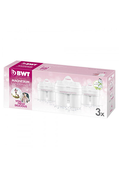 BWT Set filtre pentru apă 814133 Longlife 3 bucăți alb