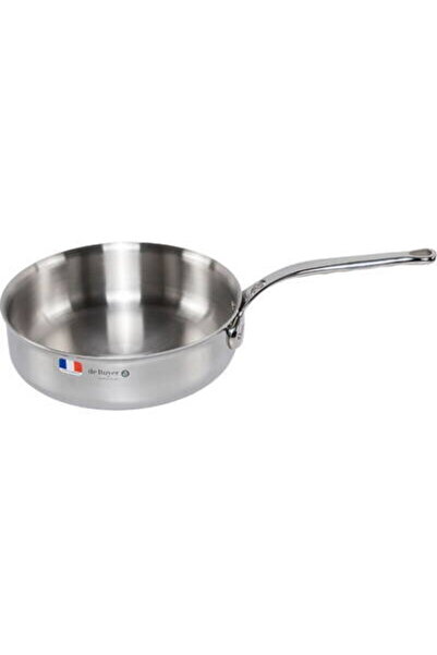 De Buyer Tocăniță de călcat Affinity din oțel inoxidabil dreaptă 24 cm