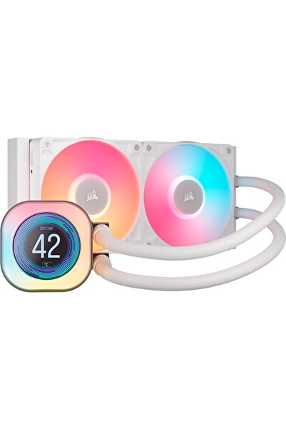 Corsair CW-9061025-WW, 2 ventilatoare de 120 mm, 2100 rpm, Alb