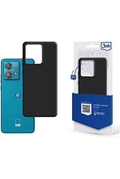 3MK HusДѓ Матов калъф за Motorola Edge 40 Neo, черен (матов TPU)
