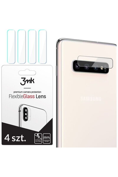 3MK Хибриден стъклен обектив за камера FG за GALAXY S10+ PLUS
