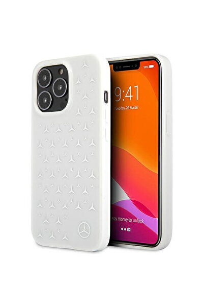 MERCEDES MEHCP13XESPWH iPhone 13 Pro Max 6,7 " carcasă rigidă albă cu model S...