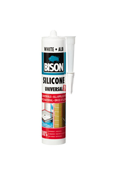 Bison Silicon universal alb 280ml
