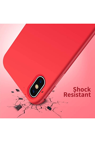 TELLUR Carcasa din Silicon lichid pentru iPhone XS, Rosu