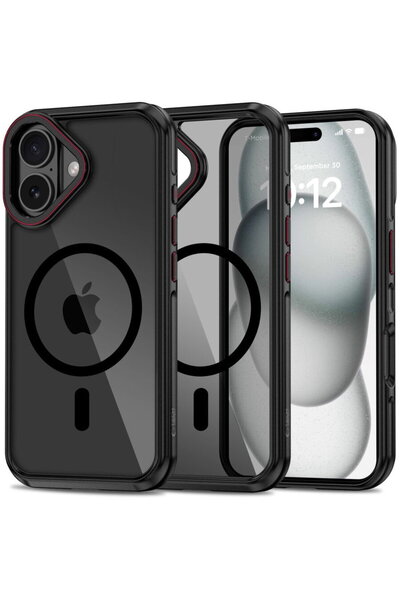 Tech-Protect Maghybrid Θήκη MagSafe για Apple iPhone 16, υβριδική προστασία, ...