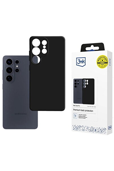 3MK Θήκη για Samsung Galaxy S26 Ultra - Matt Case Pro - Μαύρο