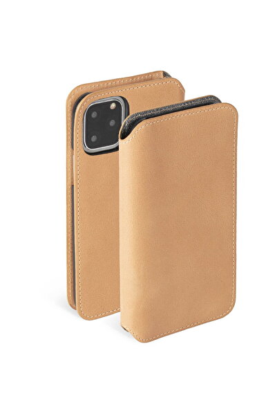 KRUSELL Sunne Portofel telefon Apple iPhone 11 Pro Max vintage nude