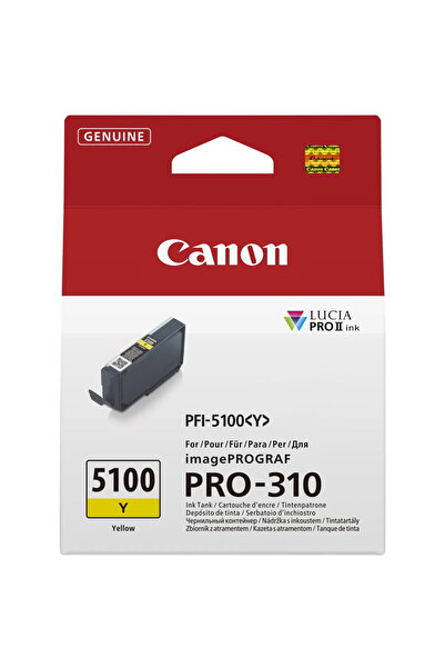 Canon Картридж Cerneala PFI-5100 Y Жълт
