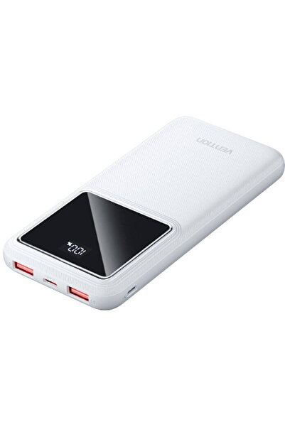 Vention FHKW 0,10000mAh, Micro-USB, USB-C, 2xUSB-A, 22.5W Alb