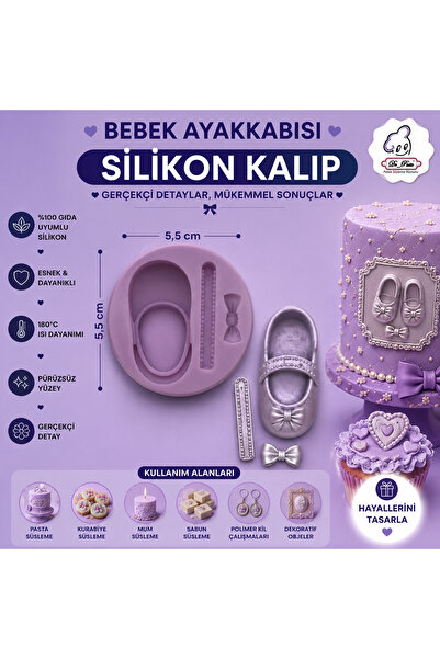 Dr.Paste Silikon Kalıp Bebek Ayakkabısı