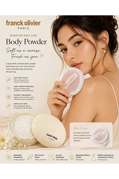 Franck Olivier Perfumed Body Powder - 200g