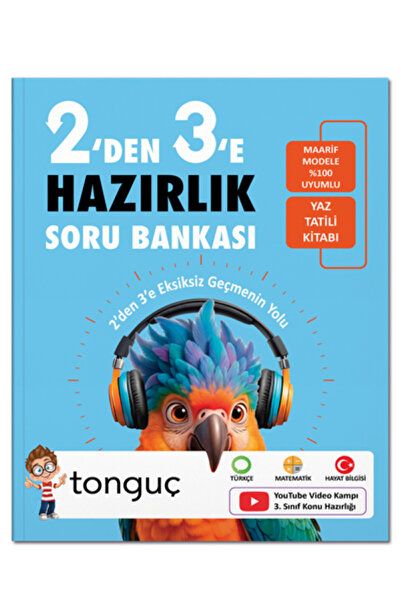 Tonguç Yayınları 2'den 3'e Hazırlık Kitabı - (MAARİF MODEL)