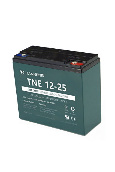 Camel ianneng TNE12-25 Deep Cycle Lead Acid Battery, 12V 25Ah Rechargeable Re...