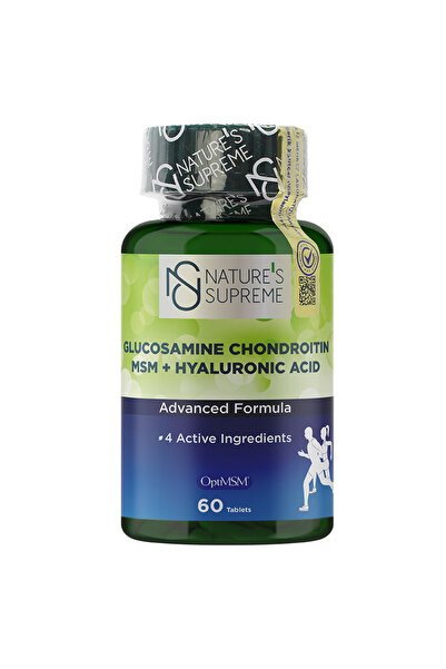 Nature's Supreme Glucosamine Chondroitin Msm Hyaluronic Acid 60 Tablet