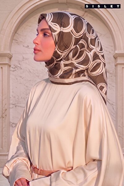 Sisley Silk Satin Scarf-2042-90*90