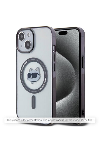 Karl Lagerfeld Case for iPhone 13 Pro - IML MagSafe (KLHMP13LHLSCHH) - White ...