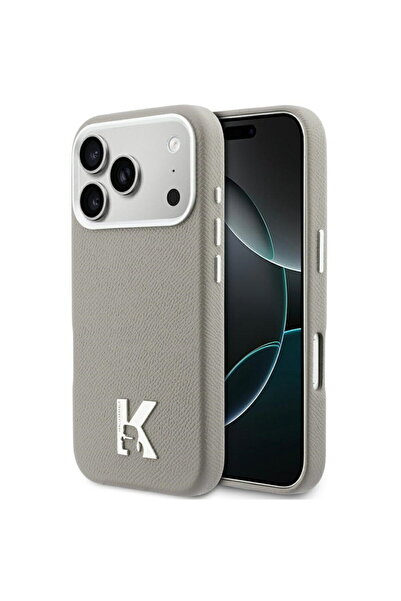 Karl Lagerfeld Husa iPhone 17 Pro - Hardcase Leather MagSafe (KLHMP17L5PGFKHG...