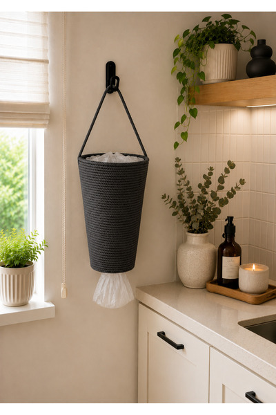 ÖRGÜM Suport pentru geanta Decorativ Organizator pentru genti Coș 30x20 cm