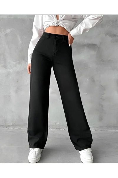 BROSERER Braw Black Straight Fit Jean pentru femei Power Lycra pentru femei c...