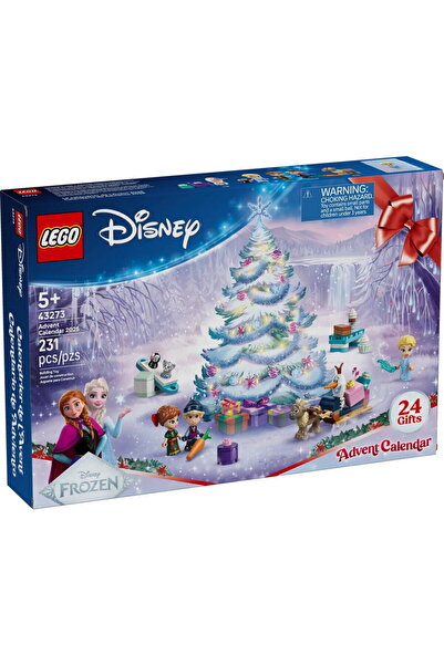 LEGO Disney Princess - Calendar de advent 43273, 231 piese 5ani+