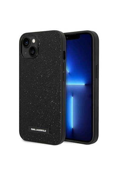 Karl Lagerfeld Husa telefon pentru iPhone 14 Plus, Glitter Plague, Plastic, N...