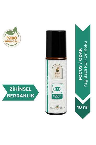 Sera Natura Focus Odak Yağ Bazlı Roll-On Koku 10 ml