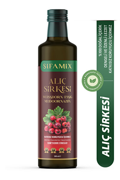 Şifamix Alıç Sirkesi Doğal Fermantasyon 500 Ml