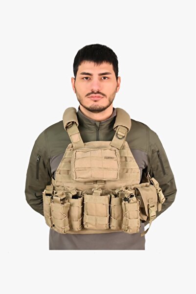 bozkurt outdoor Bej Renkli Yelek