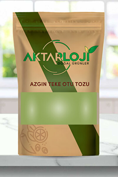 aktarloji 1 Kg Teke Otu Tozu / Keşiş Külahı / Yeni Öğütülmüş - Katkısız & Doğ...