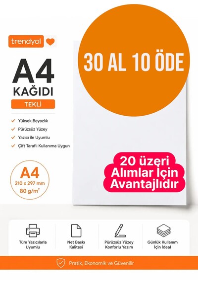 Cochines Beyaz A4 Fotokopi Kağıdı 1 Adet