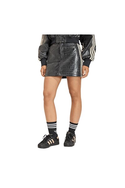 adidas KE5034-K Pleather Sk Kadın Elbise - Etek Siyah