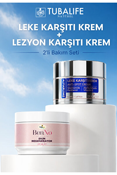 TUBALİFE BenNO Siğil/Et Beni/Nasır için Kozmetik Bakım Kremi+ Alfarume Leke K...