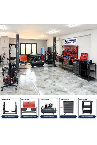TAKPOWER Pro Motor Mekanik Oto Servis Kurulum Paketi