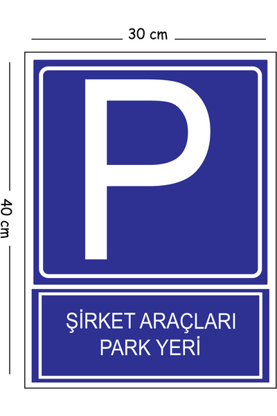 Mayeka لافتة تحذيرية لسلامة العمل من Metal Company Vehicles Parking Place Sta...