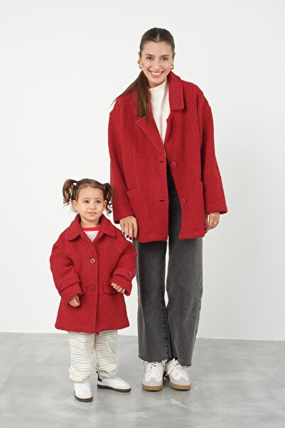 Mioma Kids Buklet Kaban Kırmızı