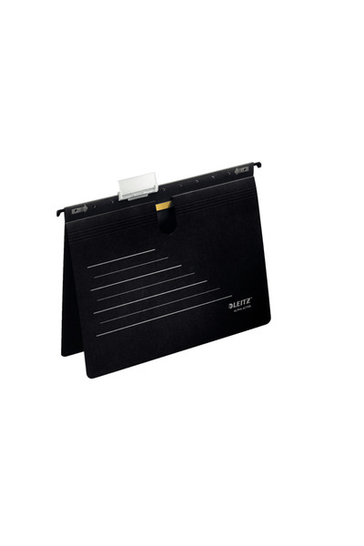Leitz Dosar suspendat Alpha Active cu șină, set 5 bucăți, negru