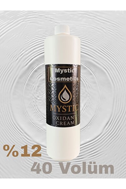 Mystic Profesyonel Krem Oksidan 1000 ml 40 Volüm % 12 - Boya Uygulama Seti He...