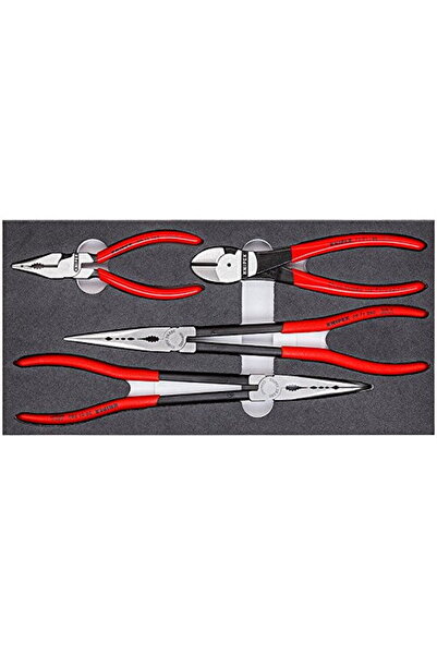 Knipex KFZ 002001V16 - roșu-negru, set