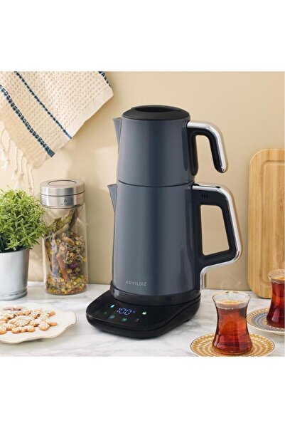 Aryıldız Vision Steel Tea Maker Anthracite 153Ar278598